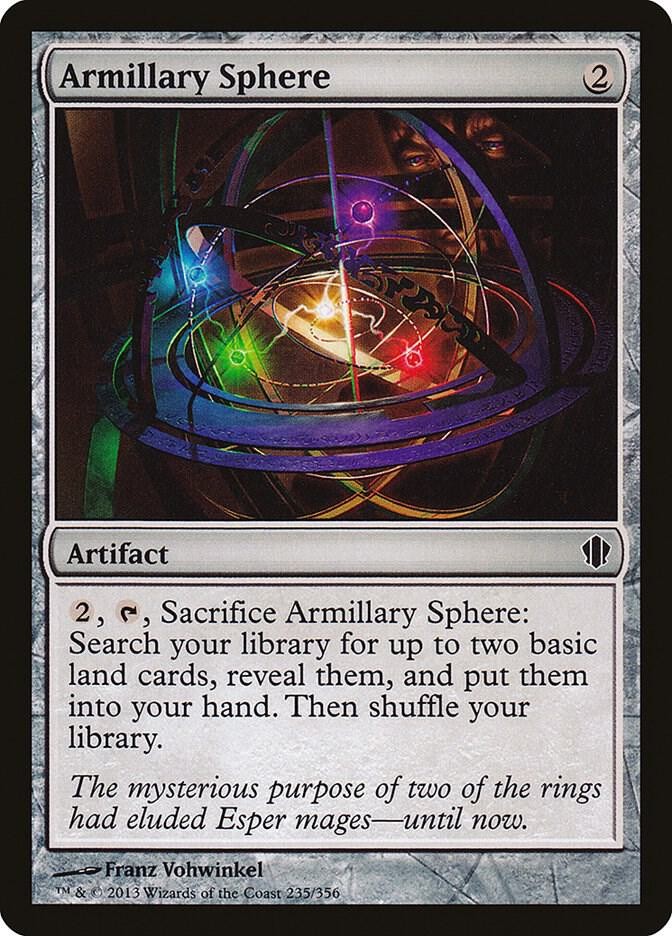 Armillary Sphere 235 Commander 2013 NM