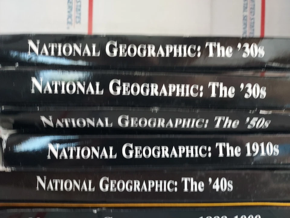Lote de revistas National Geographic The 19l30s 40s 50s 1910 1888-1909 CD-ROM - #180 Foto 3 de 4