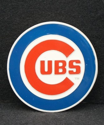 WB15140 *NOS* REALLY GREAT VINTAGE 2004 *CUBS* BASEBALL SPORTS TEAM BELT BUCKLE
