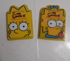 The Simpsons DVD season 8, 9, Lisa and Maggie plastic case