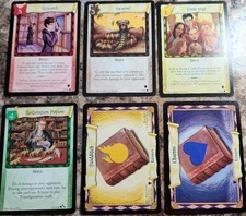 Lot of 6 Assorted Harry Potter Trading Card Game WB 2001