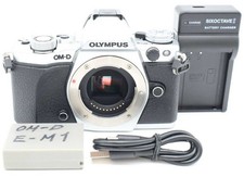OLYMPUS OM-D E-M5 Mark II Silver Mirrorless Digital Camera Body Micro 4/3 Japan