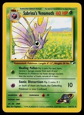 Sabrina's Venomoth 34/132 Rare Gym Heroes Pokemon Unlimited Lightly Played on eBay