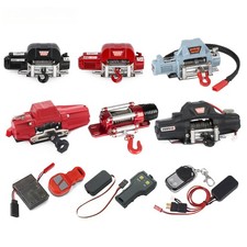 Electric Winch / Remote Controller Hook For 1/10 TRX4 SCX10 D90 RC Crawler Car