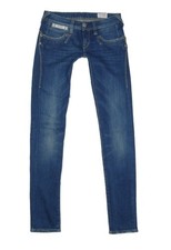 Herrlicher Piper Slim Jeans Damenjeans W25 L32 Damen Jeanshose Hose Blau Denim