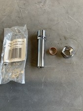 Chrome Radiator Valve Extension Plated Brass, 60mm Length, 1/2" BSP