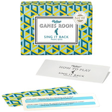 Game Sing It Back Music Quiz Family Fun-Ridley's Games Room