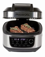 Power XL 6qt Digital Air Fryer Grill 12 In 1 Combo NEW Premium Indoor Grill Cook