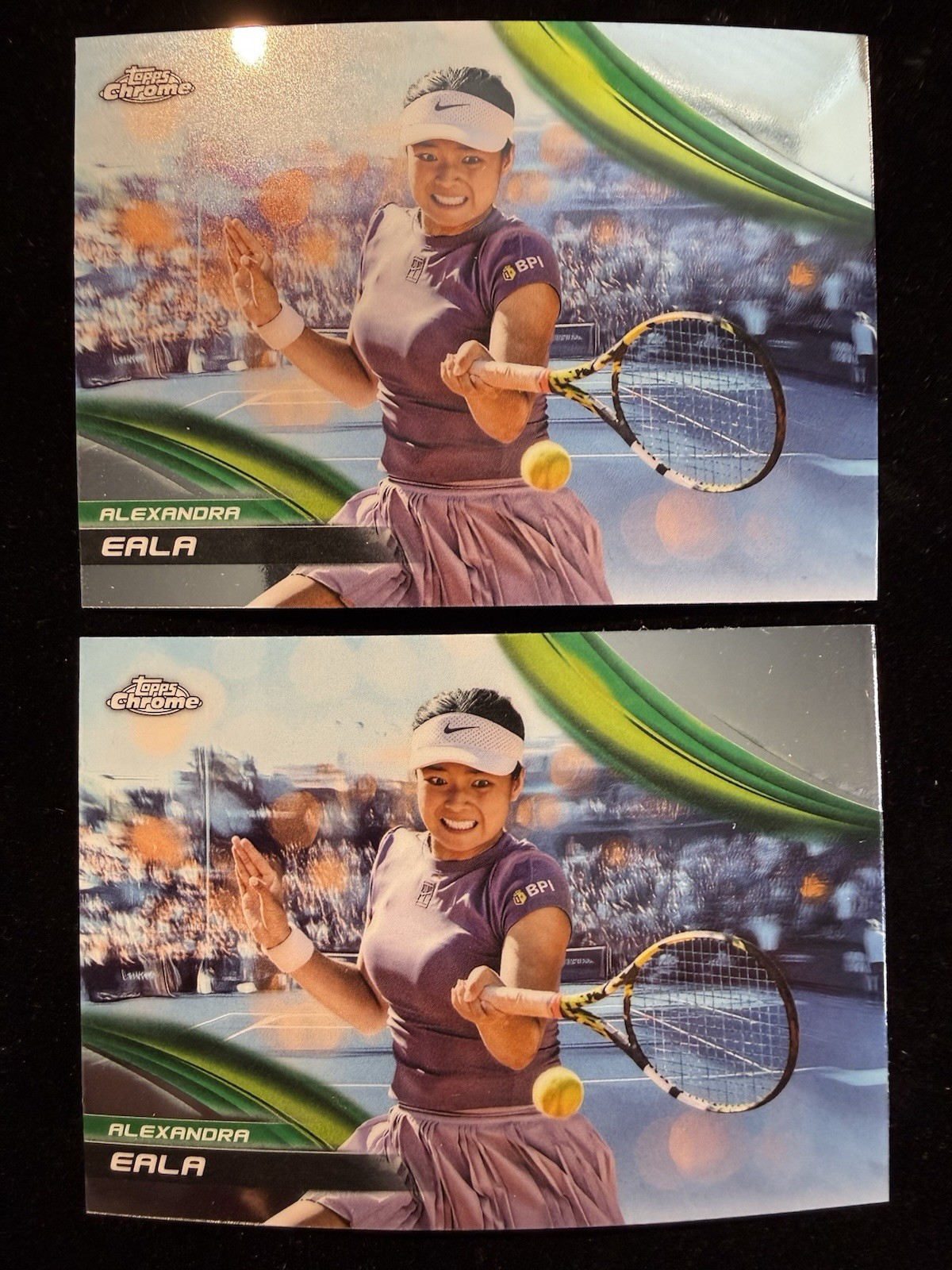 2025 Topps Chrome Tennis Alexandra Eala #171 Base 2nd Year 