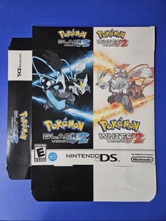 Pokemon Black and White 2 display box AS IS