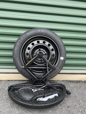 2011 - 2019 Ford Fiesta Spare Tire Compact Donut Wheel / Jack Kit T125/80D15 OEM