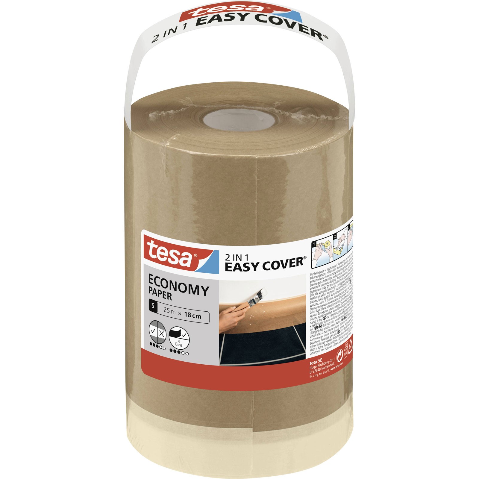 tesa Easy Cover paintcover 25m x 18cm Self-adhesive tape