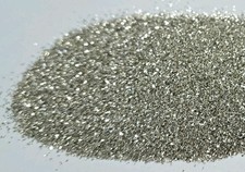 Antique Silver Glass Glitter - Imported German Glass Glitter, Size 100, 4 oz.