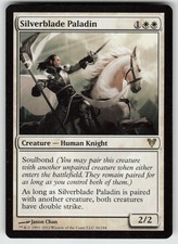 MTG Silverblade Paladin Normal Avacyn Restored #36 NM