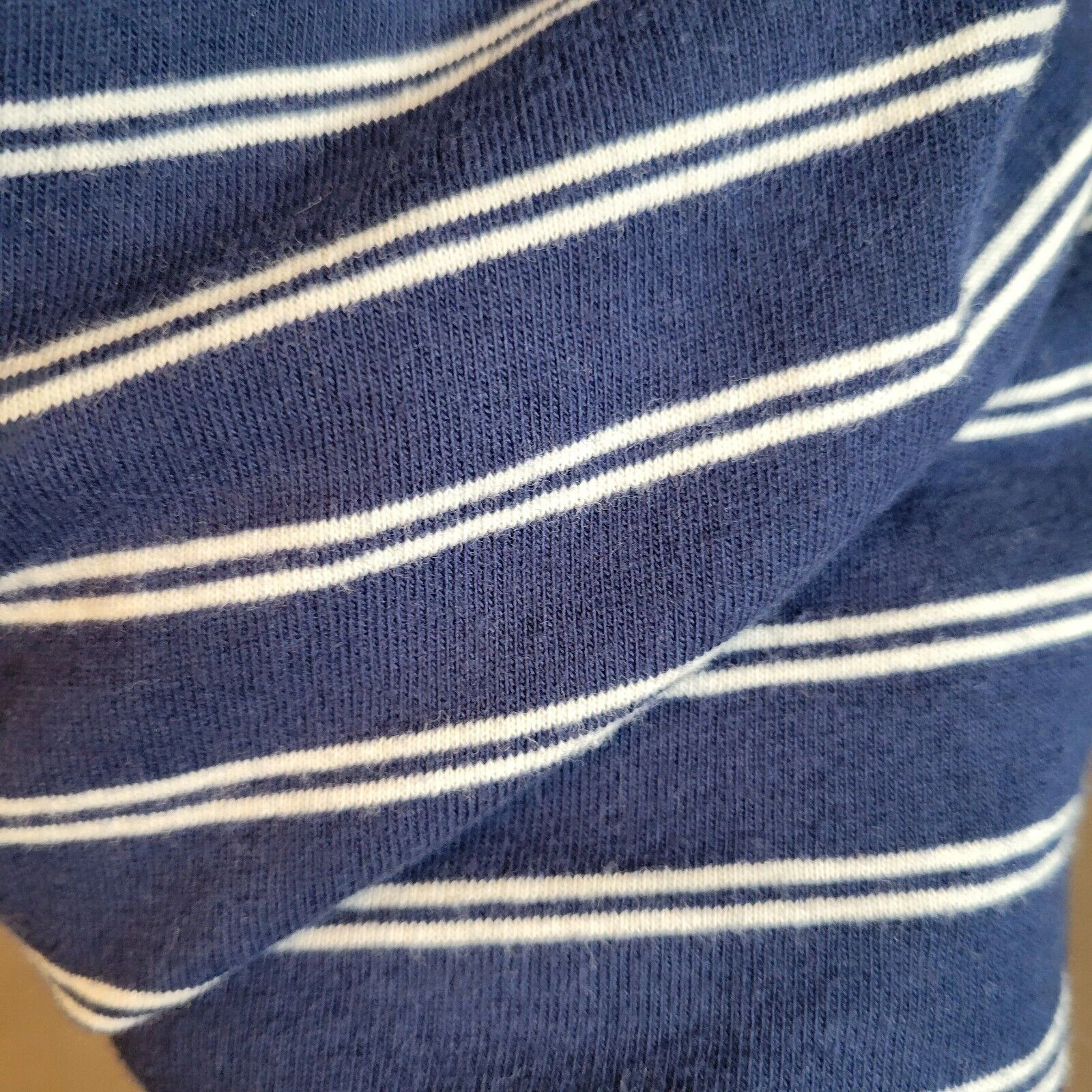 VETEMENTS Madewell Abito Medio Donna Rigato Girocollo Elasticizzato Manica 3 4 Cambio Midi