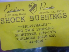 VINTAGE Harley BIG TWIN'S & SPORTSTER 50s-70s Rpl 85210-42A SPLIT SHOCK RUBBER