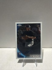 2010 Topps Chrome Wade Davis #220 Rookie Auto Tampa Bay Rays