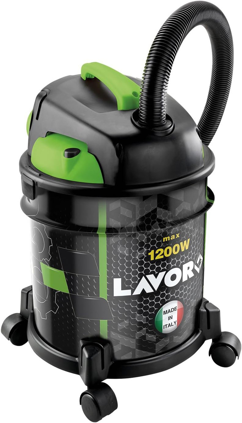 Bidone Aspiratutto RUDY 1200 S Lavor - Ideale per Casa, Auto e Cantina