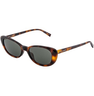 Buy SAINT LAURENT SHADE SL 822 SL822 Brown Havana Slim Oval