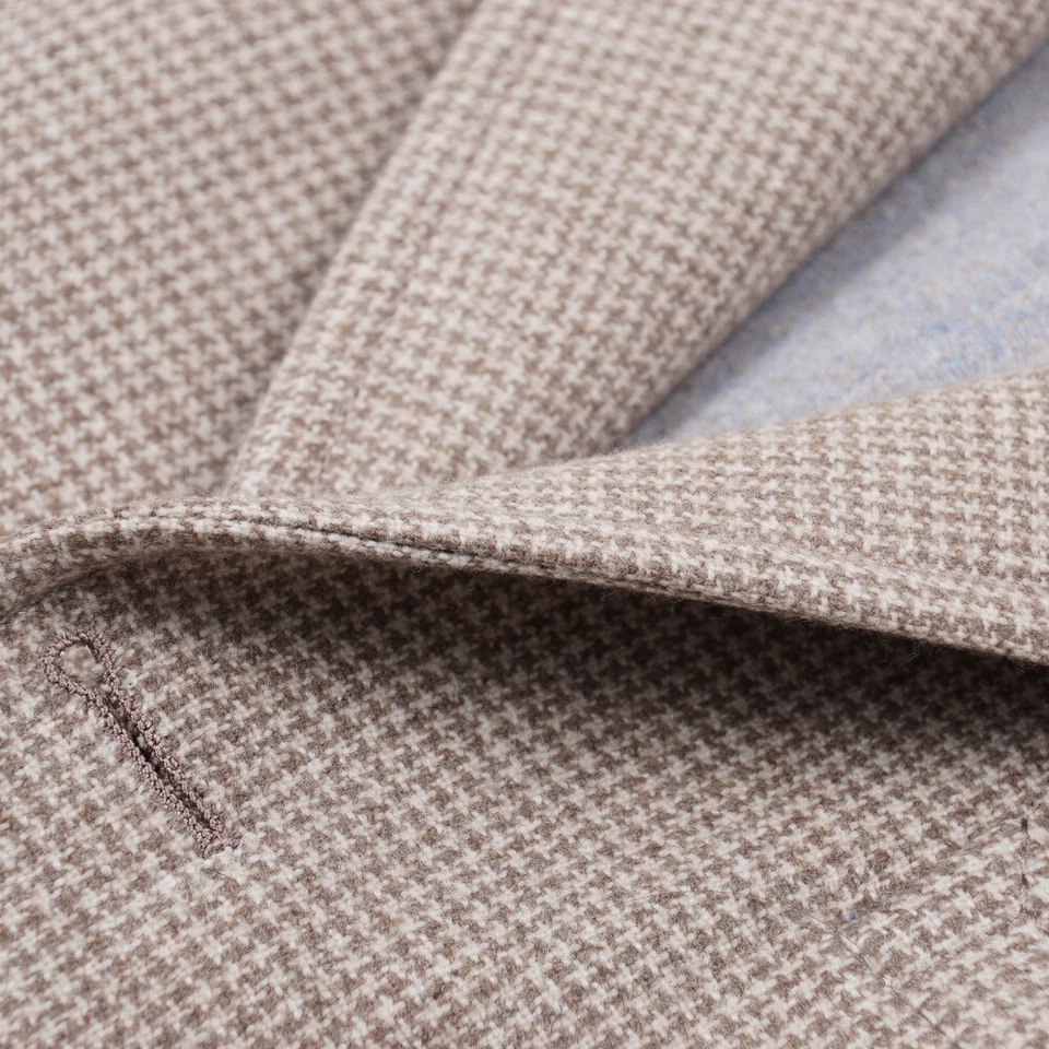 NWT $3495 D'AVENZA 'Voyager Sartorial' Soft Wool-Cashmere Sport Coat 40R - Image 3 of 4