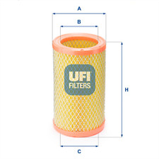 UFI 27.824.00 Air Filter === SAME DAY DISPATCH