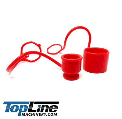 1/2'' body Dust cap set for Flat Face Hydraulic quick coupler Bobcat skid steer