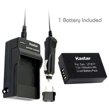 1x Kastar Battery and 1x Normal Charger for Canon LP-E17