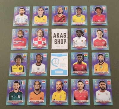2022 PANINI FIFA World Cup Qatar Sticker Auswahl to choose ESP - MEX Stickers