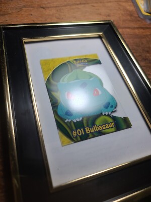 2000 TOPPS Pokemon #01 Bulbasaur PC2 TV Animation CLEAR see-through card |  eBay