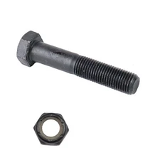 Replacement Skateboard Truck Kingpin and Nut 50mm Black Floating