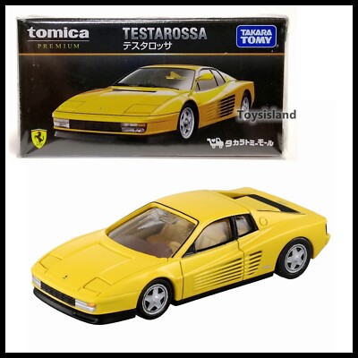 TOMICA PREMIUM Ferrari TESTAROSSA 1/61 TOMY NEW DIECAST CAR Yellow