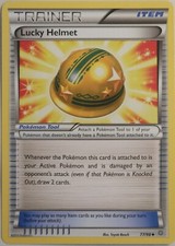 Lucky Helmet Trainer Card 77/98 Ancient Origins MINT Condition