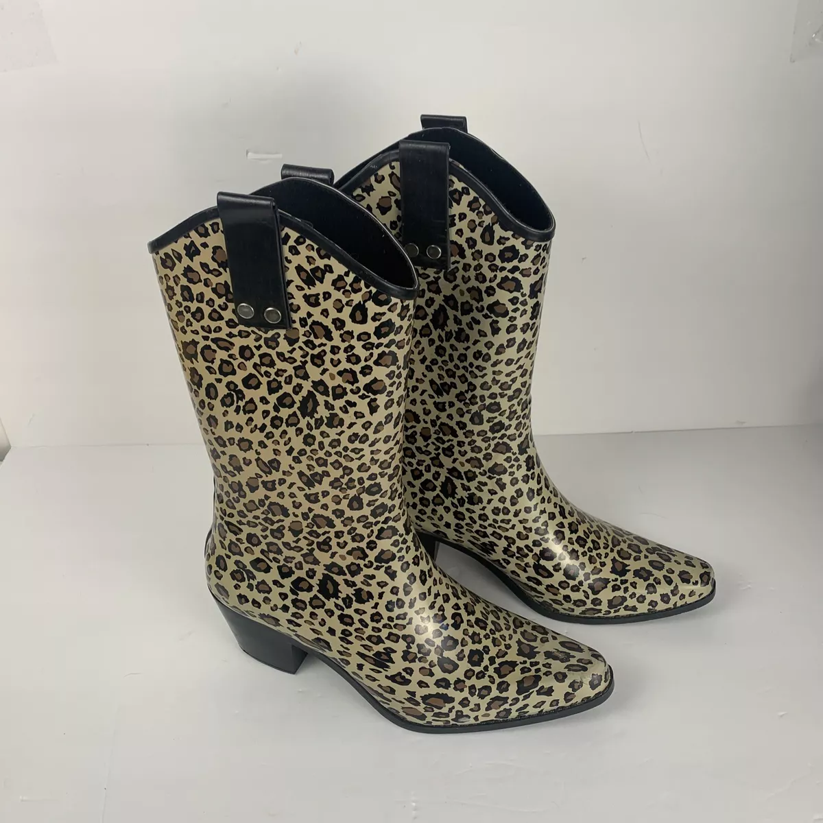 Capelli rain sale boots leopard