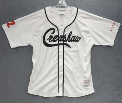 Headgear Mens Jersey Size 3XL Color White Crenshaw Spell Out Victory Lap