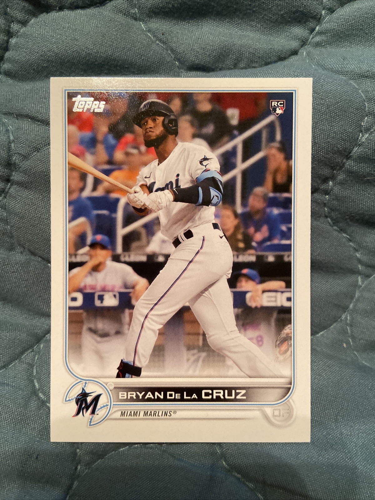 2022 Topps Series 1 Rookie Card #22 Bryan De La Cruz RC Marlins QTY