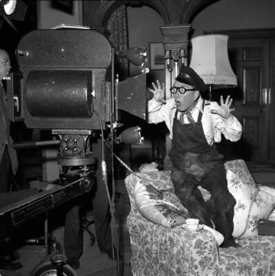 Historic British Tv & Radio Comedian Arthur Askey No 35 Old Photo