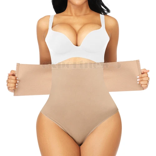 Women Waist Trainer Shaper Body Shapewear Postpartum Cincher Tummy Control Belt - Picture 34 of 43