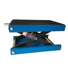1100lb Deck Motorcycle Center Scissor Lift Jack Hoist Stand Atv Blue 1100lb Deck Motorcycle Center Scissor Lift Jack Hoist Stand Atv Blue