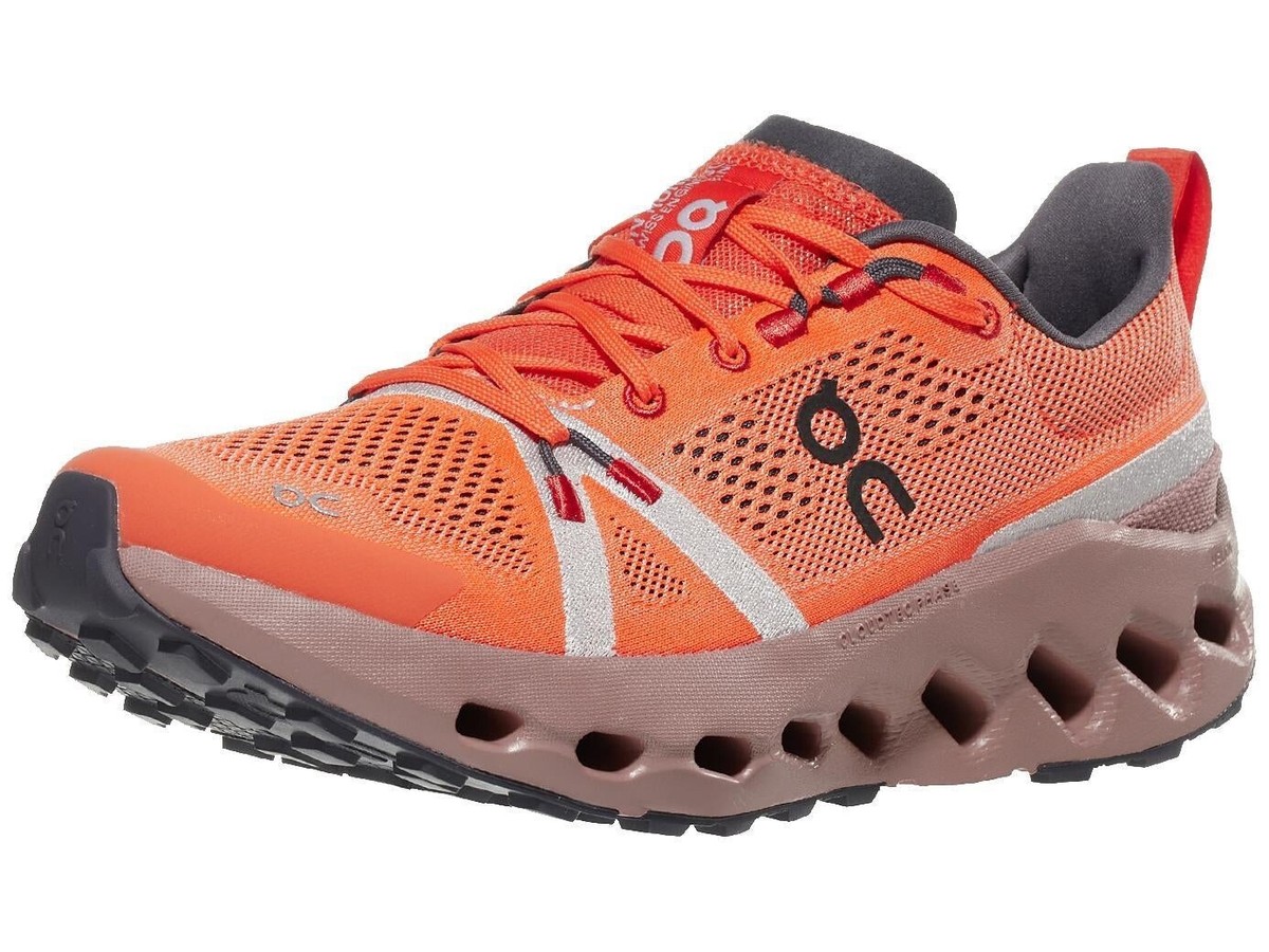 New On Cloudsurfer Trail Running SZ 11.5 Men Flame‎ Dustrose 3ME10112150 Running On Running Cloudsurfer Men main image 3