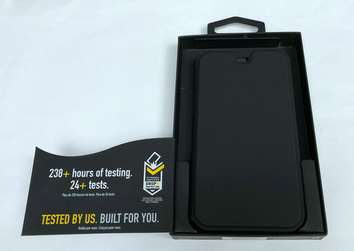 OtterBox Strada Via Folio Case Case For Galaxy S22 Ultra With Card Holder - Non Retail Packaging - Black - Foto 9