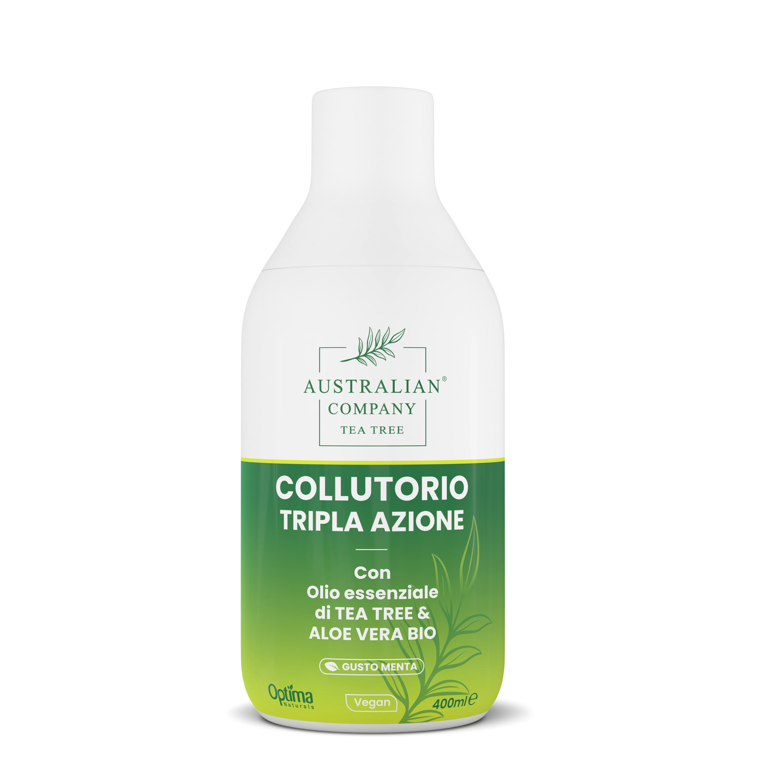 Collutorio Tripla Azione 400 ml Australian Company Tea Tree Optima Naturals