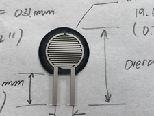 Replica INTERLINK FSR400 FSR402 FORCE Sensing Sensitive Resistor FSR NEW Switch