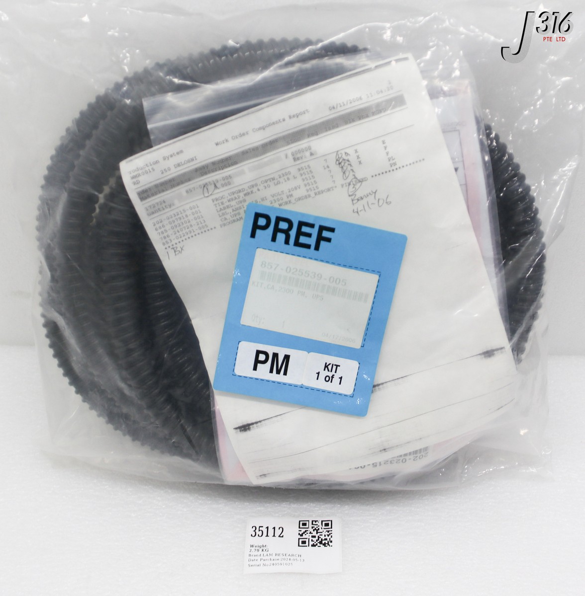 のん 35112 LAM RESEARCH KIT, CA, 2300PM, UPS (NEW) 857-025539-005 | eBay