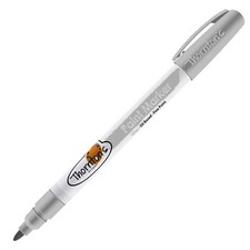 12 Thornton's Oil-Based Paint Marker For Tire Tread Rubbers Fine Point Silver