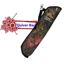 1 Archery Quiver Back Waist Side Camo Bag Arrow Bow Holder Pouch Target Hunting