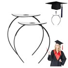 Graduation Cap Headband, Grad Cap Headband, Firm Anti-Fall Hairband for Graduati