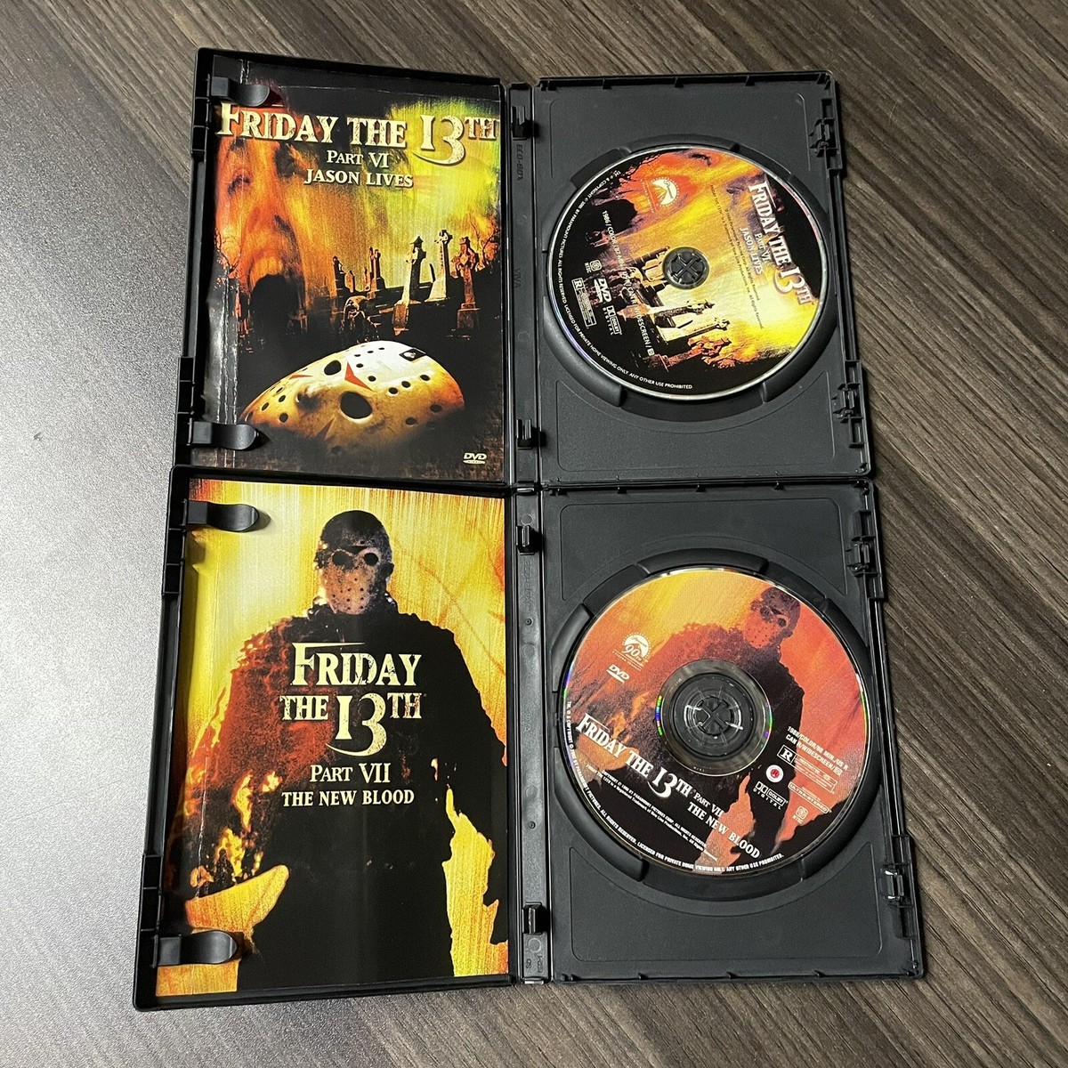 Friday the 13th Part VI: Jason Lives + Part VII: New Blood DVD