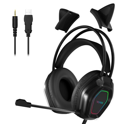3D Stereo Sound Gaming Headset Kopfhörer Mikrofon für Xbox PS4 PS5 SWITCH PC