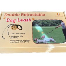 Cool Tail Double Retractable Dog Leash