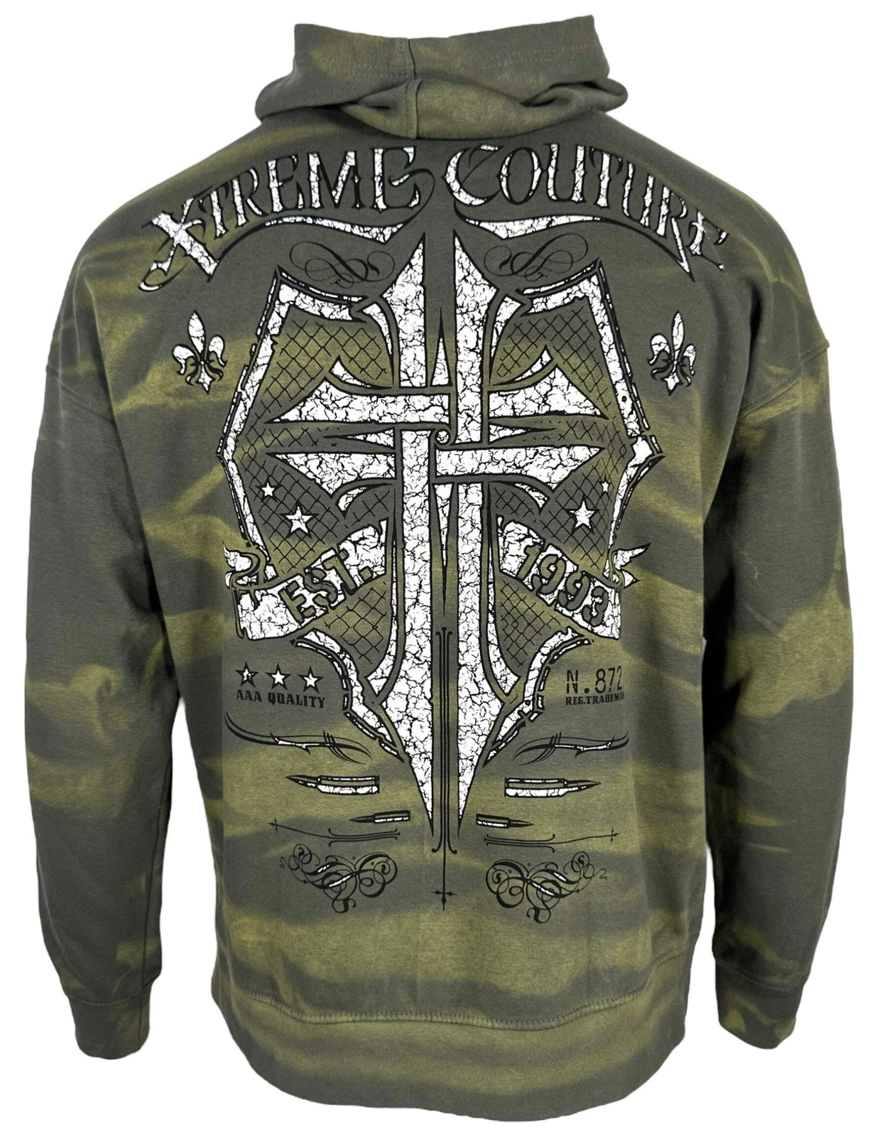 Xtreme Couture By Affliction Unisex Oversized Boxy Pullover Hoodie Saracen
Opens in a new window or